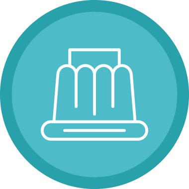 Modern b 'nin vektör illüstrasyonu eksik simgesi