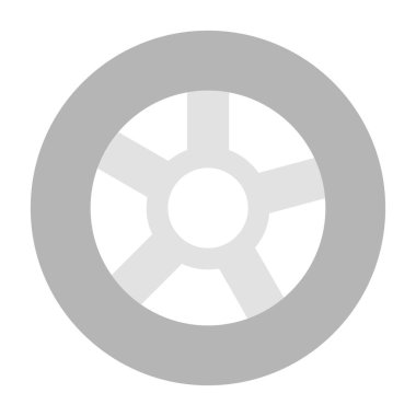 dişli simgesi, vektör çizimi