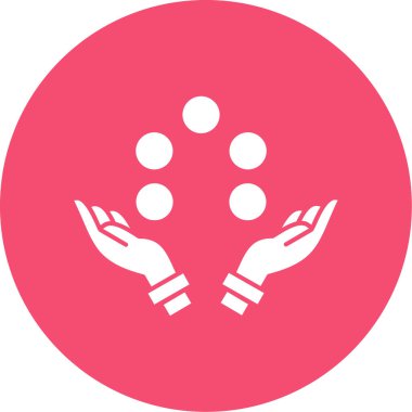 Bir ağaç simgesinin vektör illüstrasyonu