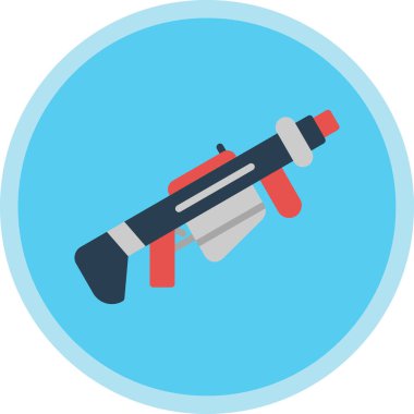 El bombası fırlatma simgesi vektör illüstrasyon tasarımı