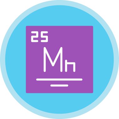 Kimyasal simge vektör çizimi