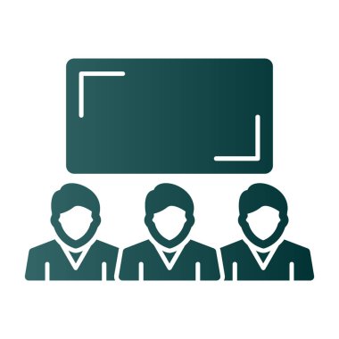 insanlar simge vektör illüstrasyonu