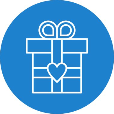 hediye kutusu vektör simgesi 