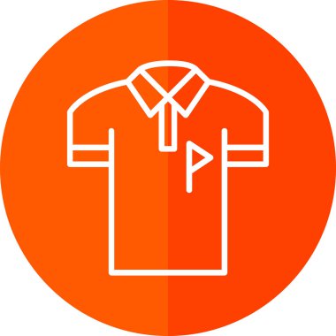 t-shirt simgesi veya logo izole edilmiş işaret sembolü çizimi