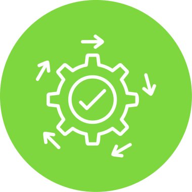 Ayarlama. Web simgesi basit illüstrasyon