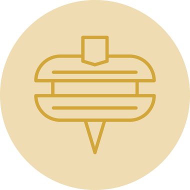 Bir şapka illüstrasyonu