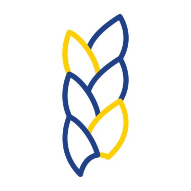 Buğday tanecikleri vektör çizimi tasarımı