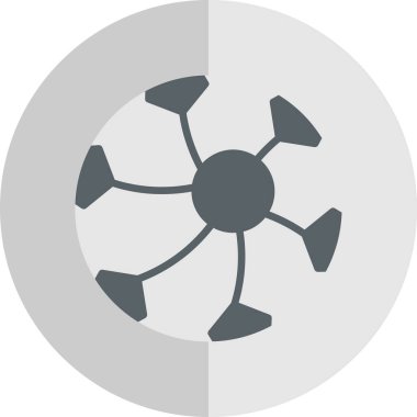 top simgesi, vektör illüstrasyonu basit tasarım