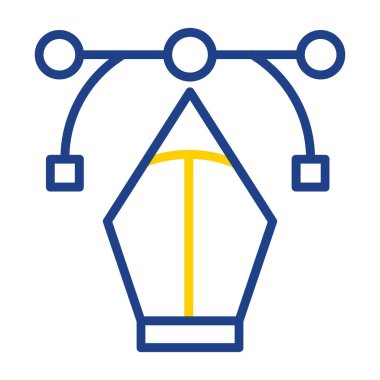 Modern simgenin vektör illüstrasyonu