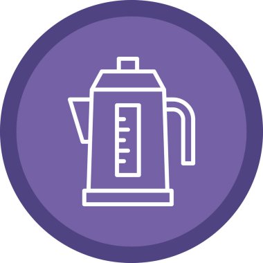 blender. Web simgesi basit illüstrasyon