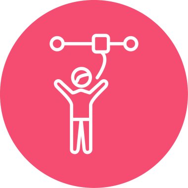 Zili olan bir adamın vektör çizimi