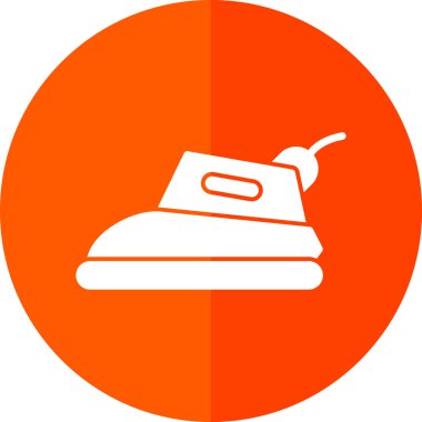 Ütü. Web simgesi basit illüstrasyon 