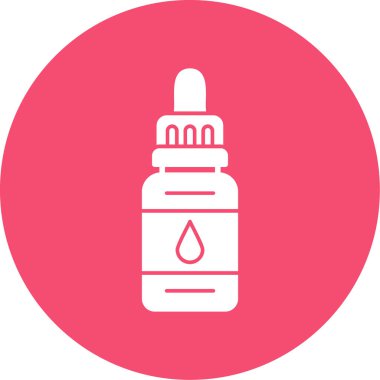 Modern b 'nin vektör illüstrasyonu şişe simgesinden yoksun