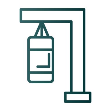 Modern b 'nin vektör illüstrasyonu eksik simgesi