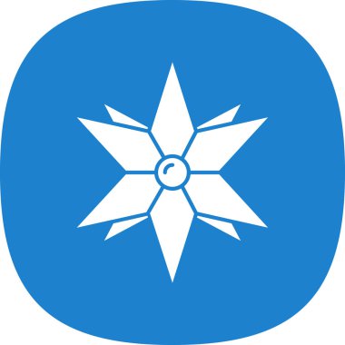 Pusula simgesi soyut arkaplan grubunda izole edildi