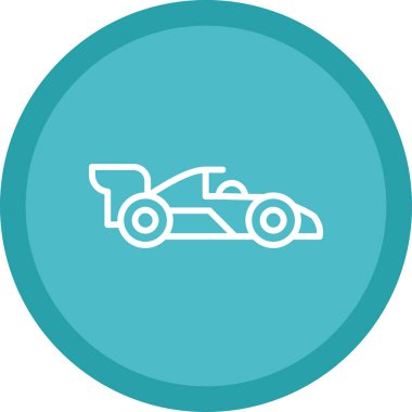 araba simgesi vektör illüstrasyonu