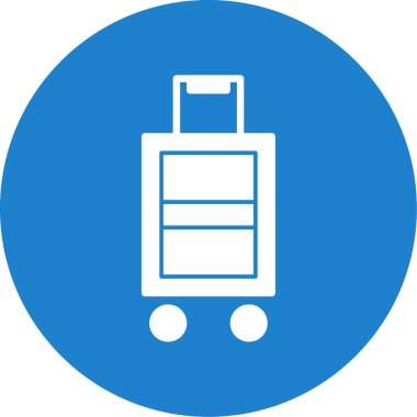 Bavul 'un basit bir çizimi 