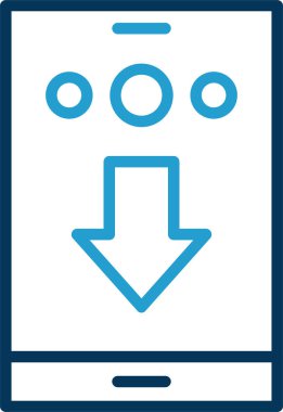 çerçeve çerçevesinde vektör simgesi gönder