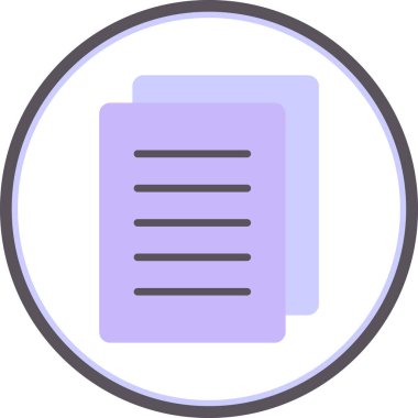 Web vektör illüstrasyonunu listele 