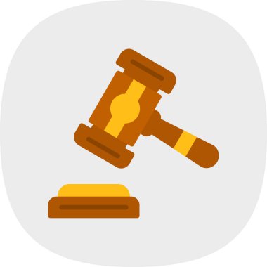 çekiç araç simgesi. vektör illüstrasyonu