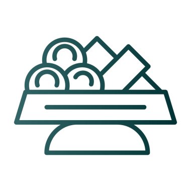 Modern simgenin vektör illüstrasyonu