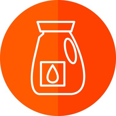 yağ ikonu vektör illüstrasyonu