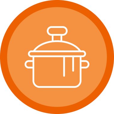 Tencerenin vektör illüstrasyonu