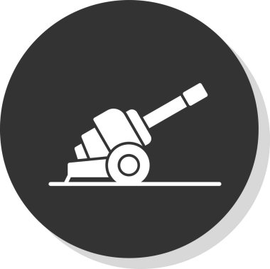 Tek izole edilmiş simgenin vektör illüstrasyonu