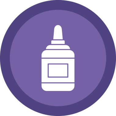 Hardal şişesinin vektör illüstrasyon simgesi 