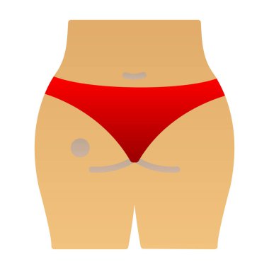 bir insan vücudunun düz simgesi