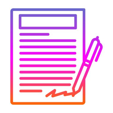 Modern bir web simgesinin vektör illüstrasyonu