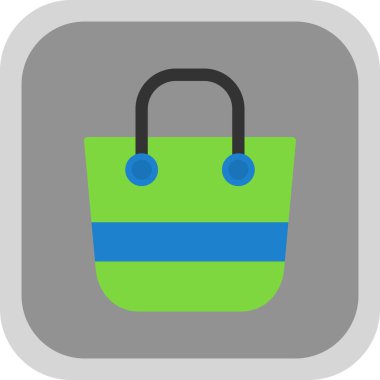 Alışveriş poşeti ikonu, vektör çizimi. alışveriş çantası simgesi