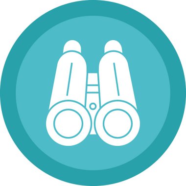 Dürbün simgesi, logo illüstrasyonu