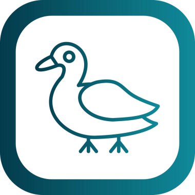 Eğil. Web simgesi basit illüstrasyon 