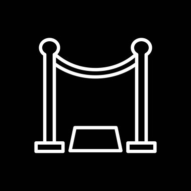 Modern simgenin vektör illüstrasyonu