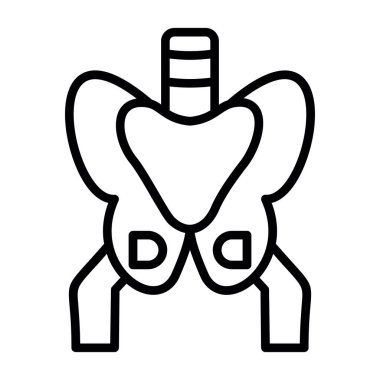 Bir insan simgesinin vektör illüstrasyonu