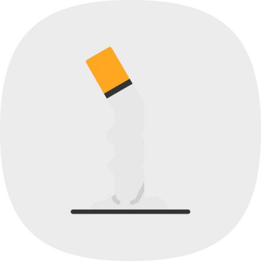 Cigarette butt icon vector illustration 