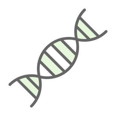 dna. Web simgesi basit illüstrasyon 