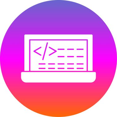 vector illustration of Coding icon 