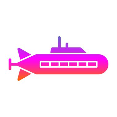 Denizaltı vektör simgesi 