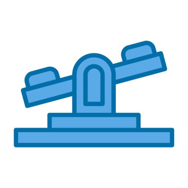 Bir simgenin vektör illüstrasyonu