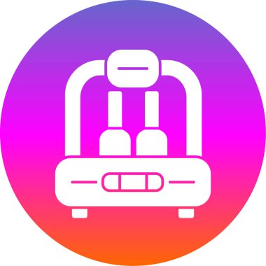 Modern b 'nin vektör illüstrasyonu eksik simgesi