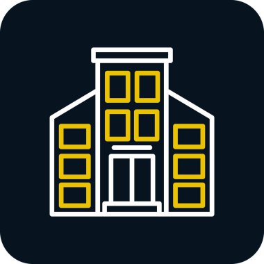Daire. Web simgesi basit illüstrasyon
