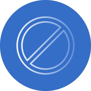 - Hayır. simge tasarımı illüstrasyonu yok