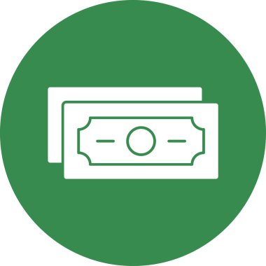 Web ve mobil uygulama tasarımınız için para simgesi, dolar logosu konsepti 