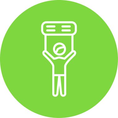 Modern b 'nin vektör illüstrasyonu eksik simgesi