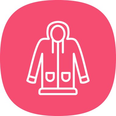 Sırt çantası simge vektör çizim