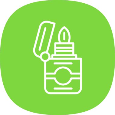 Daha hafif simgenin vektör illüstrasyonu 