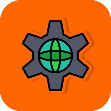 seo modern simgesinin vektör illüstrasyonu