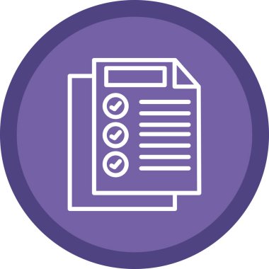 Dosya simgesi. Düz tasarım.